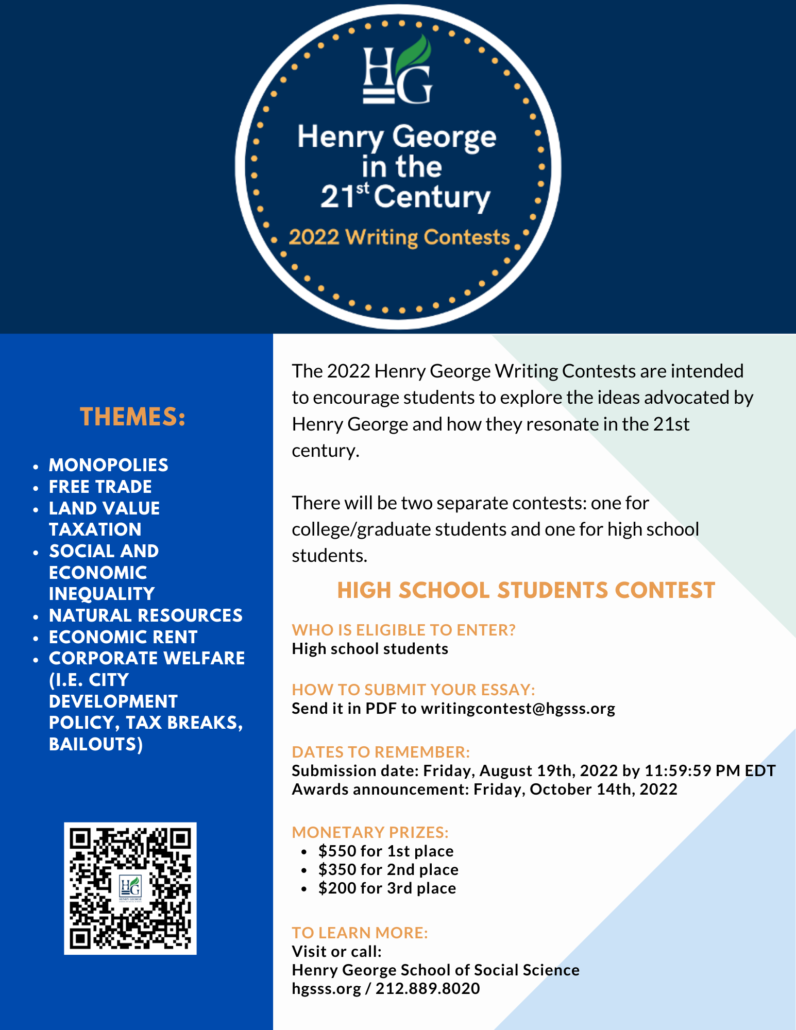 high school writing contests summer 2022