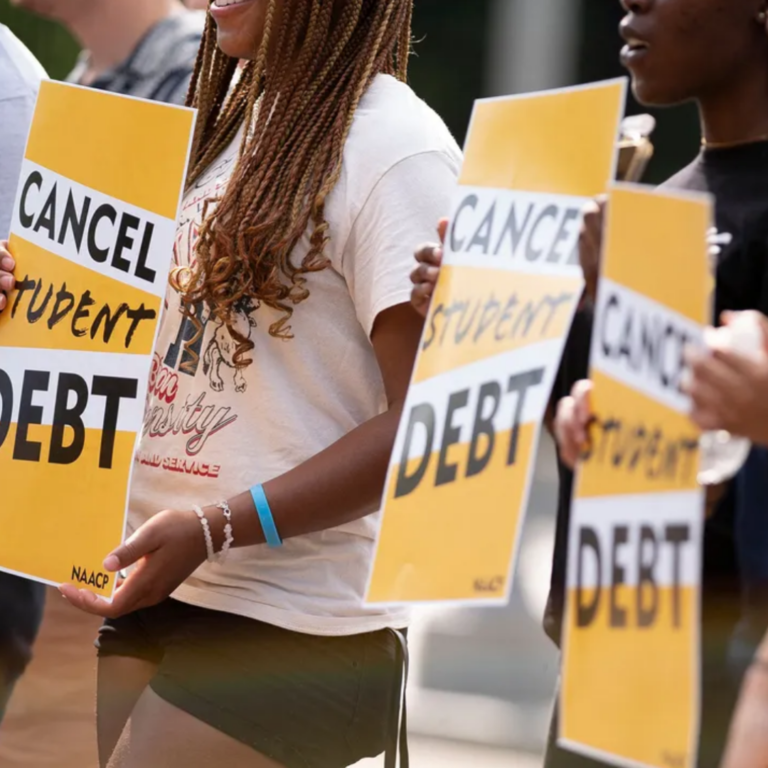 Biden’s Student-Debt Plan Could Chip Away at the Racial Wealth Gap