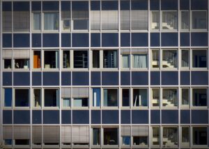 Residential apartment building exterior