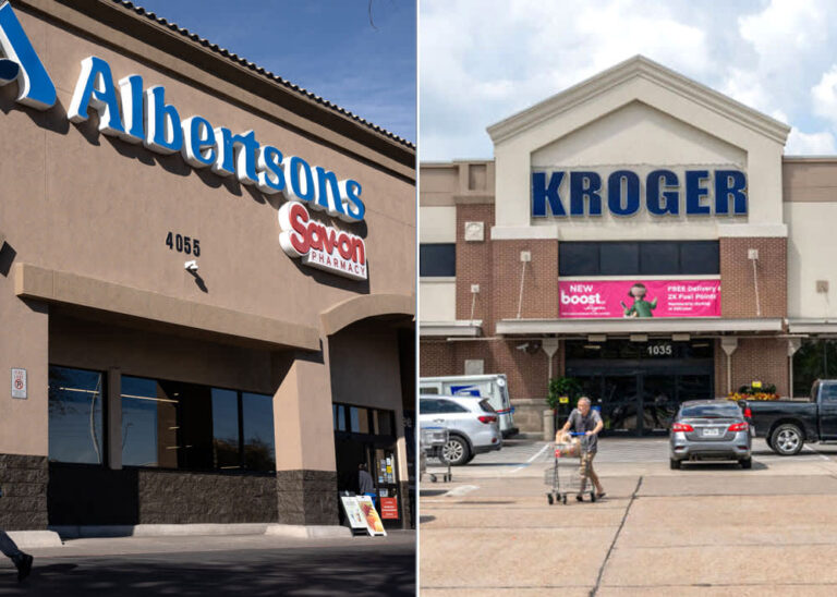 FTC sues to block Kroger, Albertsons merger, arguing deal would raise grocery prices and hurt workers