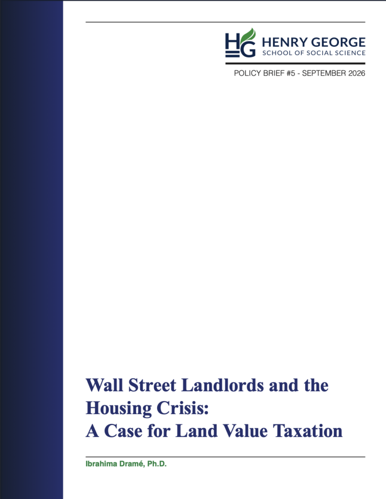Wall Street Landlords and the Housing Crisis: A Case for Land Value Taxation