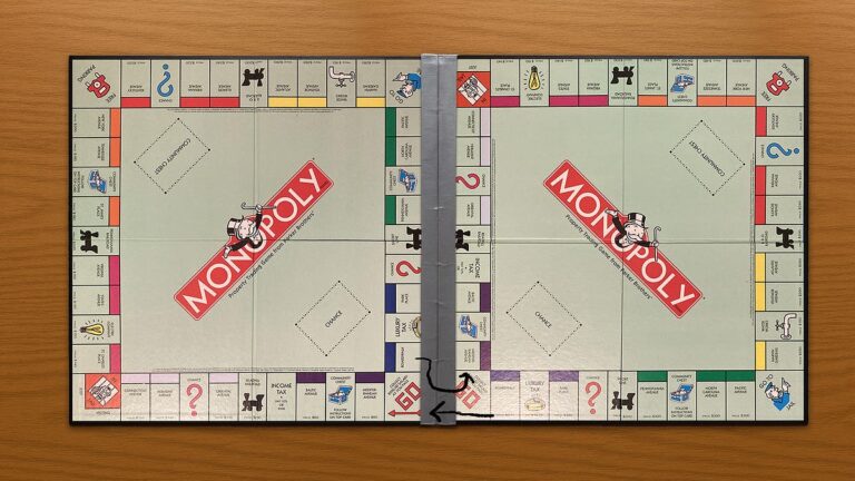 What happens when America’s Monopoly board fills up?